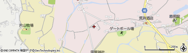 熊本県荒尾市平山2369周辺の地図