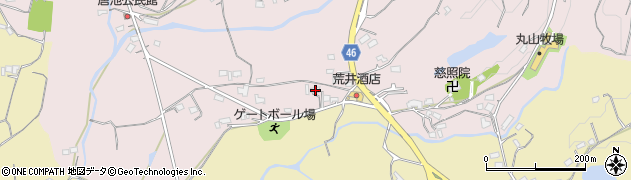 熊本県荒尾市平山2385周辺の地図