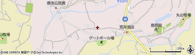 熊本県荒尾市平山2406周辺の地図