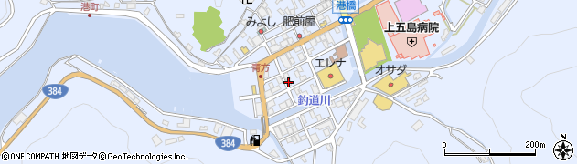 有限会社前田クリーニング商会　青方本社周辺の地図
