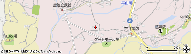 熊本県荒尾市平山2407周辺の地図