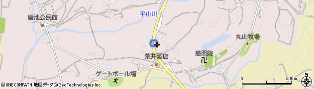 熊本県荒尾市平山2551周辺の地図