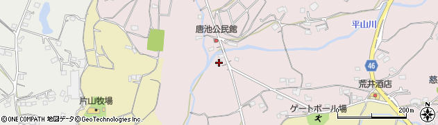 熊本県荒尾市平山2346周辺の地図