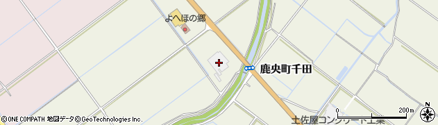 熊本県山鹿市鹿央町千田2966周辺の地図