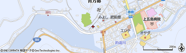 長崎県南松浦郡新上五島町青方郷1097周辺の地図