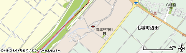 熊本県菊池市七城町台64周辺の地図
