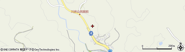 熊本県玉名市三ツ川2408周辺の地図