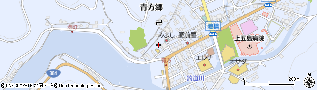 長崎県南松浦郡新上五島町青方郷1109周辺の地図