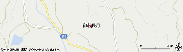 愛媛県愛南町（南宇和郡）御荘長月周辺の地図