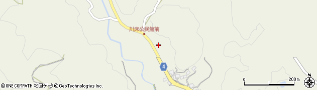 熊本県玉名市三ツ川2406周辺の地図
