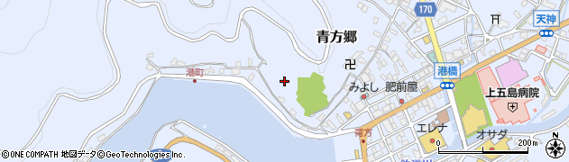 長崎県南松浦郡新上五島町青方郷1073周辺の地図