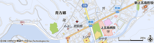 長崎県南松浦郡新上五島町青方郷1134周辺の地図
