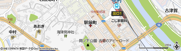 高知県四万十市駅前町2周辺の地図
