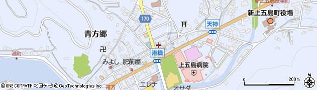 長崎県南松浦郡新上五島町青方郷1376周辺の地図