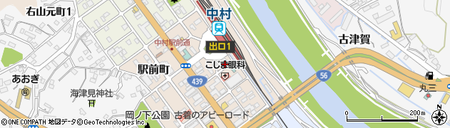 高知県四万十市駅前町8周辺の地図