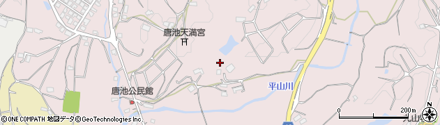 熊本県荒尾市平山2434周辺の地図
