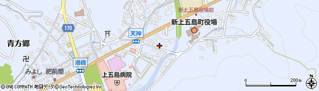 長崎県南松浦郡新上五島町青方郷1553周辺の地図