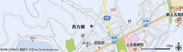 長崎県南松浦郡新上五島町青方郷1141周辺の地図