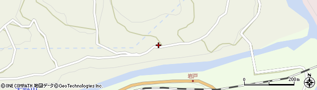 大分県豊後大野市大野町小倉木1749周辺の地図