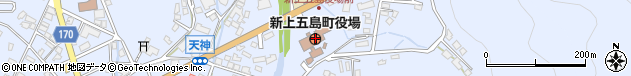 長崎県南松浦郡新上五島町周辺の地図