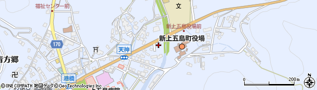長崎県南松浦郡新上五島町青方郷1556周辺の地図