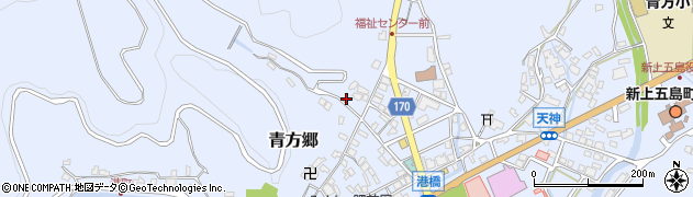 長崎県南松浦郡新上五島町青方郷1340周辺の地図