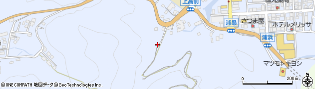 長崎県南松浦郡新上五島町浦桑郷187周辺の地図