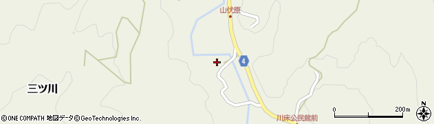 熊本県玉名市三ツ川2255周辺の地図