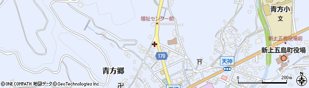長崎県南松浦郡新上五島町青方郷1322周辺の地図