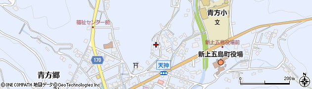 長崎県南松浦郡新上五島町青方郷1401周辺の地図