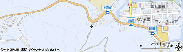 長崎県南松浦郡新上五島町浦桑郷189周辺の地図