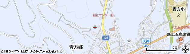 長崎県南松浦郡新上五島町青方郷1238周辺の地図