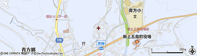 長崎県南松浦郡新上五島町青方郷1525周辺の地図