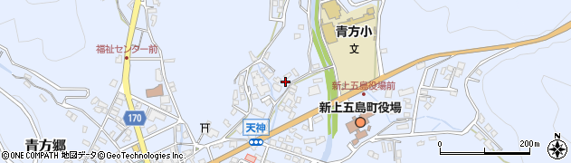 長崎県南松浦郡新上五島町青方郷1521周辺の地図