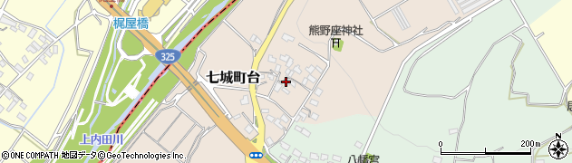 熊本県菊池市七城町台559周辺の地図