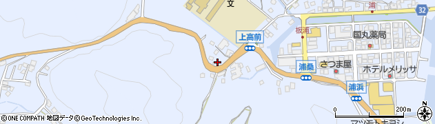 長崎県南松浦郡新上五島町浦桑郷190周辺の地図