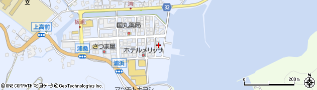 長崎県南松浦郡新上五島町浦桑郷1281周辺の地図