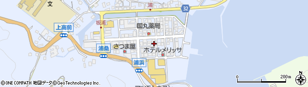 長崎県南松浦郡新上五島町浦桑郷1305周辺の地図
