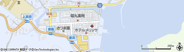 長崎県南松浦郡新上五島町浦桑郷1285周辺の地図