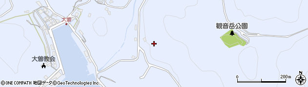 長崎県南松浦郡新上五島町青方郷1952周辺の地図