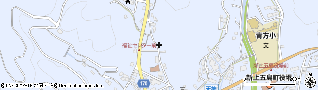 長崎県南松浦郡新上五島町青方郷1386周辺の地図