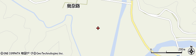 高知県宿毛市橋上町奥奈路465周辺の地図