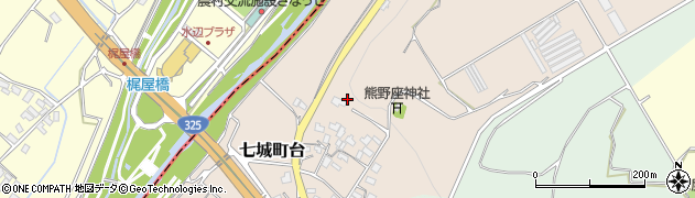 熊本県菊池市七城町台368周辺の地図