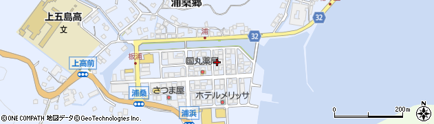 長崎県南松浦郡新上五島町浦桑郷1342周辺の地図
