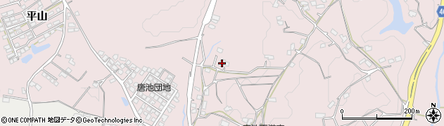 熊本県荒尾市平山2159周辺の地図
