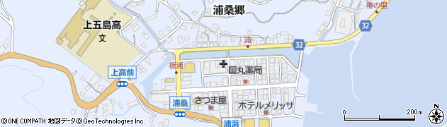 長崎県南松浦郡新上五島町浦桑郷1363周辺の地図