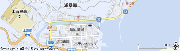長崎県南松浦郡新上五島町浦桑郷1325周辺の地図