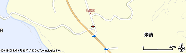 大分県竹田市米納803周辺の地図