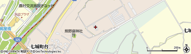 熊本県菊池市七城町台463周辺の地図