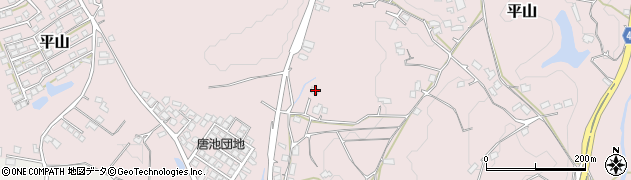 熊本県荒尾市平山2150周辺の地図